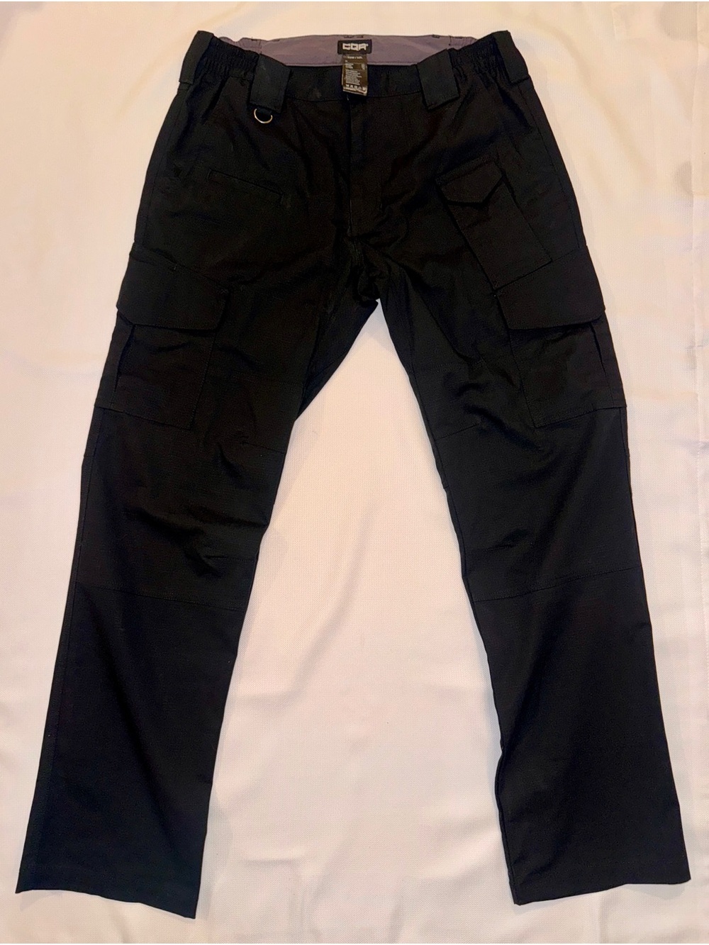 CQR Men's TLP 760 Military Tactical Pants Size: 32 x 32 Color: Black.